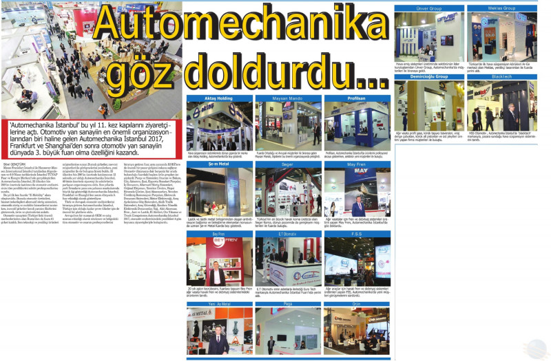 Automechanika göz doldurdu - 11/04/2017 Eko Haber